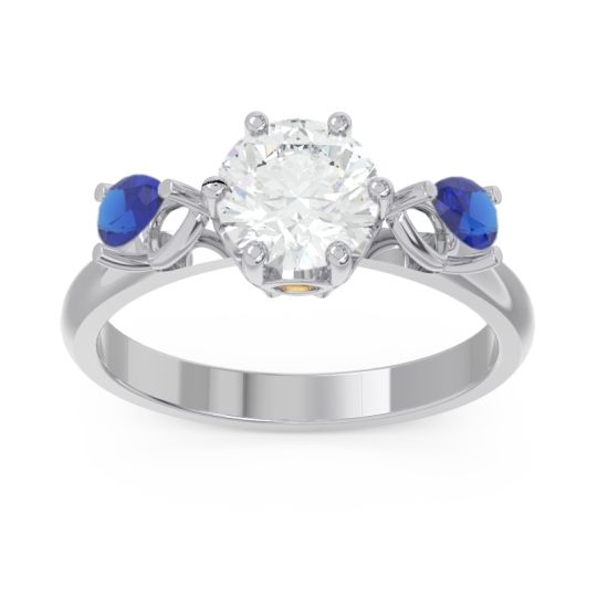 Three Stone Pear Taraggana Ring