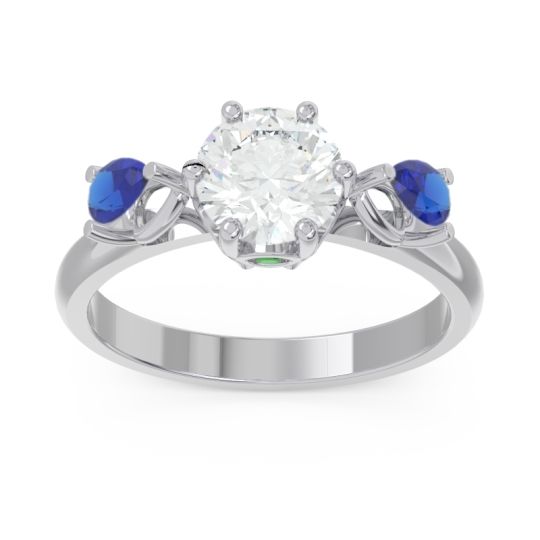 Three Stone Pear Taraggana Ring