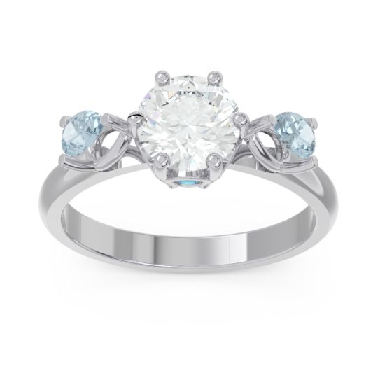 Three Stone Pear Taraggana Ring