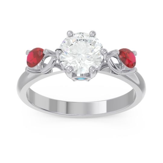 Three Stone Pear Taraggana Ring