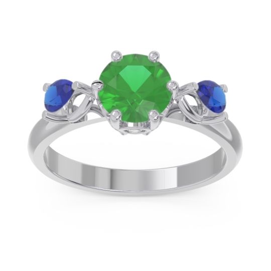 Three Stone Pear Taraggana Ring