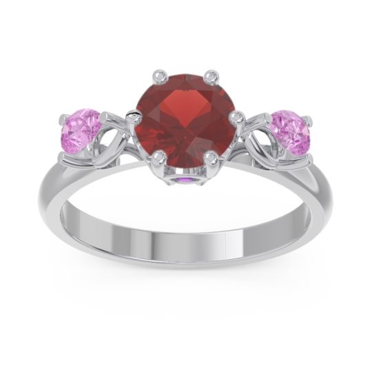 Three Stone Pear Taraggana Ring