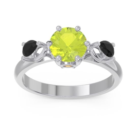 Three Stone Pear Taraggana Ring