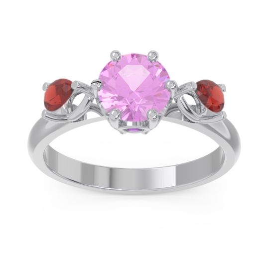 Three Stone Pear Taraggana Ring