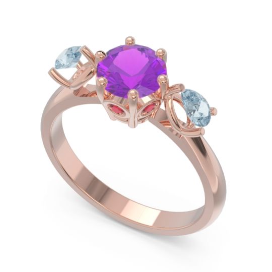 Three Stone Pear Taraggana Ring