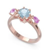 Three Stone Pear Taraggana Ring