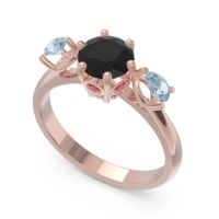 Three Stone Pear Taraggana Ring