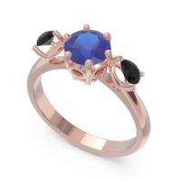 Three Stone Pear Taraggana Ring