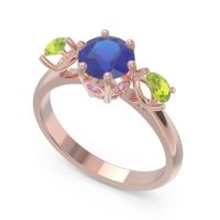 Three Stone Pear Taraggana Ring