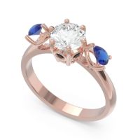 Three Stone Pear Taraggana Ring