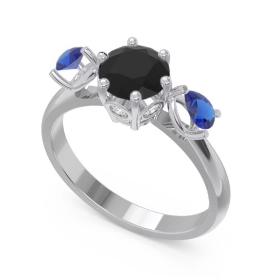 Three Stone Pear Taraggana Ring