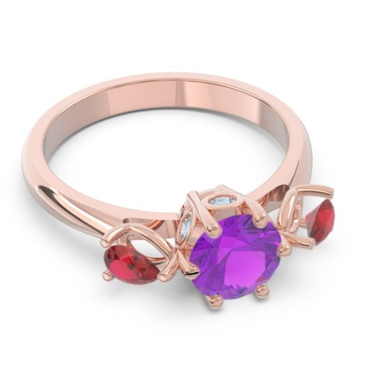 Three Stone Pear Taraggana Ring