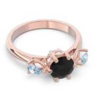 Three Stone Pear Taraggana Ring