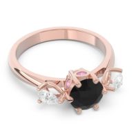 Three Stone Pear Taraggana Ring