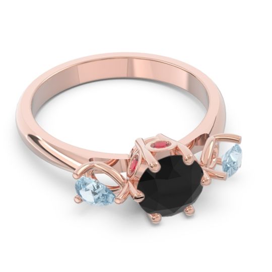 Three Stone Pear Taraggana Ring