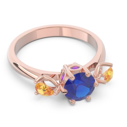 Three Stone Pear Taraggana Ring