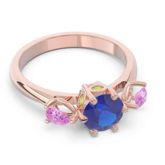 Three Stone Pear Taraggana Ring