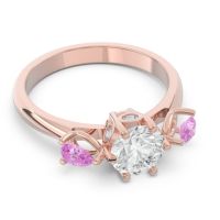 Three Stone Pear Taraggana Ring