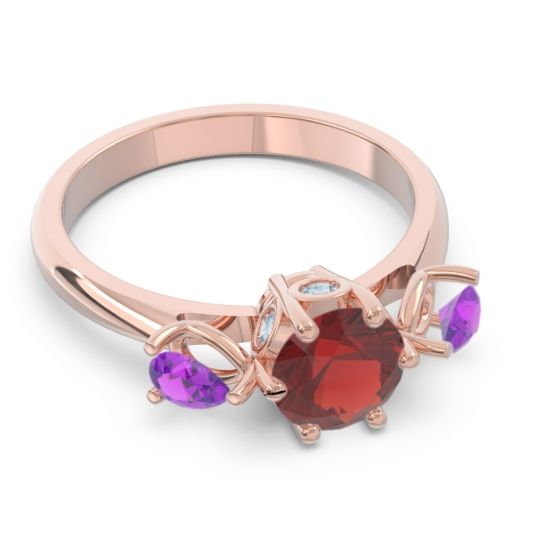 Three Stone Pear Taraggana Ring