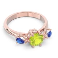 Three Stone Pear Taraggana Ring