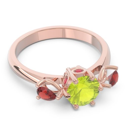 Three Stone Pear Taraggana Ring