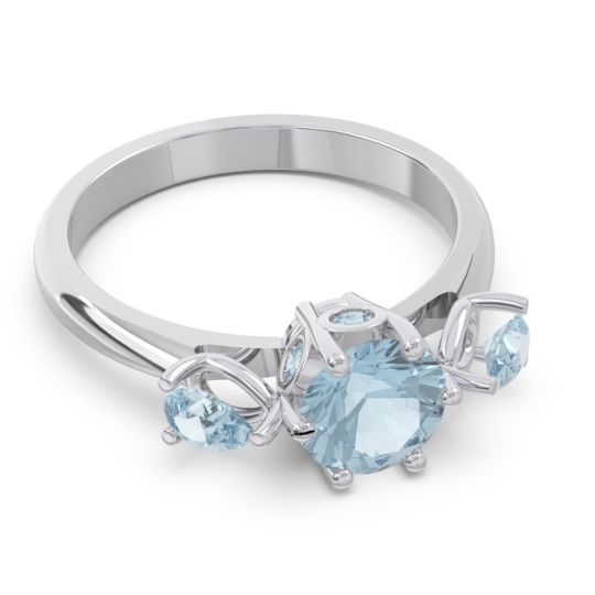 Three Stone Pear Taraggana Ring