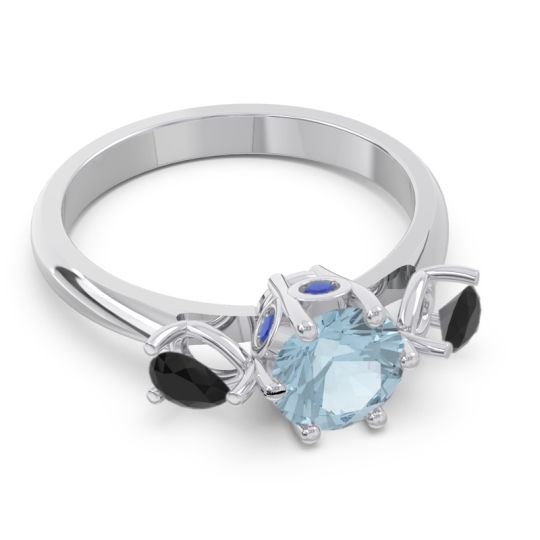 Three Stone Pear Taraggana Ring