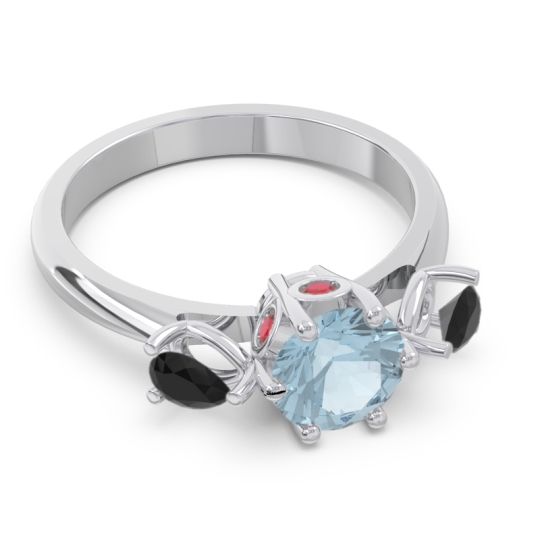 Three Stone Pear Taraggana Ring