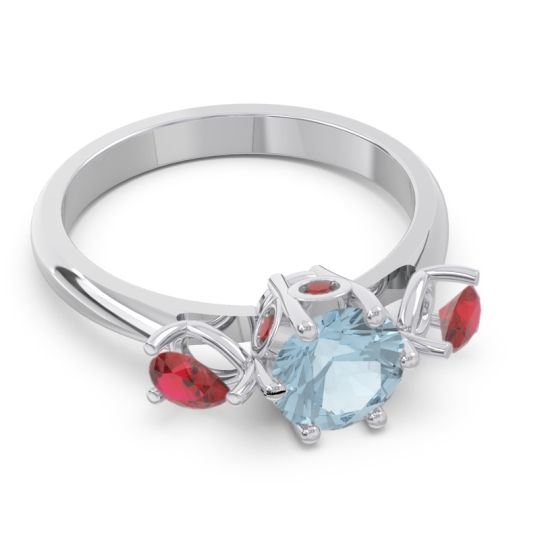 Three Stone Pear Taraggana Ring