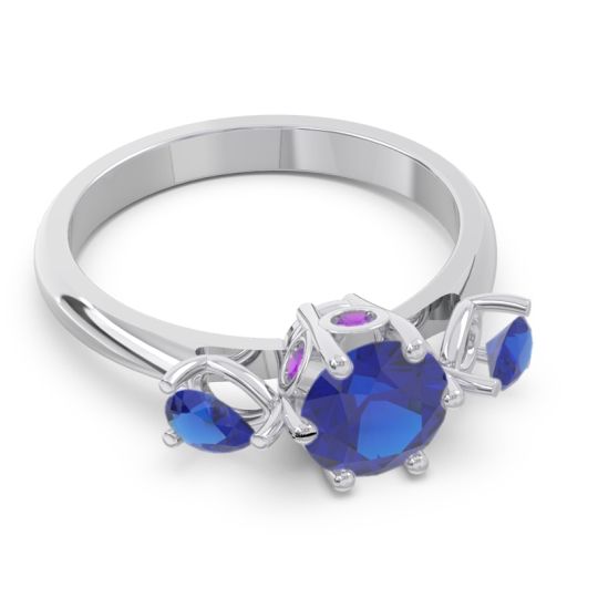 Three Stone Pear Taraggana Ring