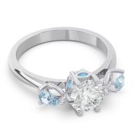 Three Stone Pear Taraggana Ring