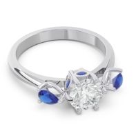 Three Stone Pear Taraggana Ring