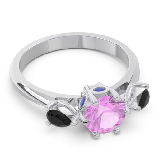 Three Stone Pear Taraggana Ring