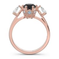 Three Stone Pear Taraggana Ring