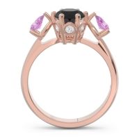Three Stone Pear Taraggana Ring