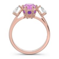 Three Stone Pear Taraggana Ring