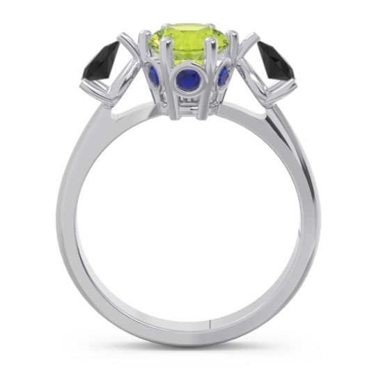 Three Stone Pear Taraggana Ring