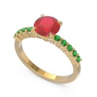 Classic Pave Darad Ring