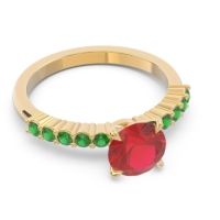 Classic Pave Darad Ring