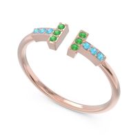 Petite Open Pave Nihsarana Band