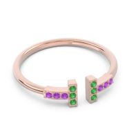 Petite Open Pave Nihsarana Band