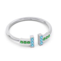Petite Open Pave Nihsarana Band