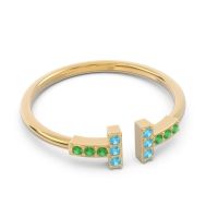 Petite Open Pave Nihsarana Band