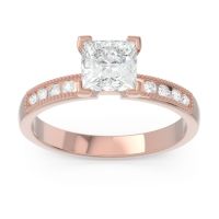 Classic Milgrain Princess Avikala Ring