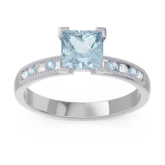 Classic Milgrain Princess Avikala Ring