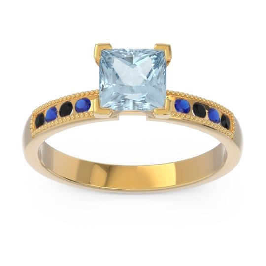 Classic Milgrain Princess Avikala Ring