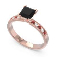 Classic Milgrain Princess Avikala Ring