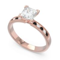 Classic Milgrain Princess Avikala Ring