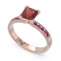 Classic Milgrain Princess Avikala Ring