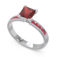 Classic Milgrain Princess Avikala Ring